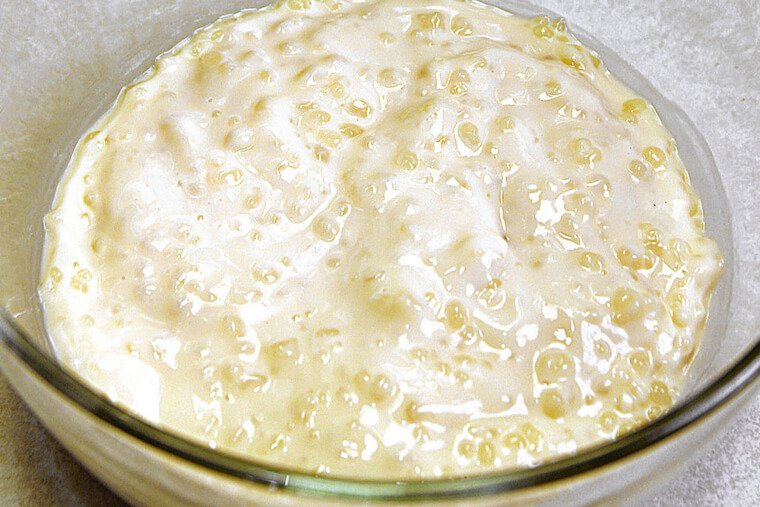 Tapioca Pudding