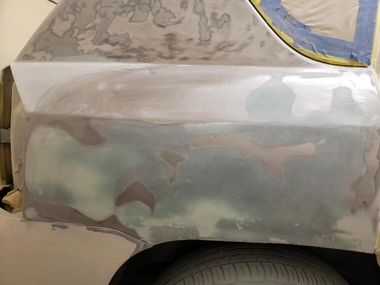 Repairing the Bodywork and Paint Job