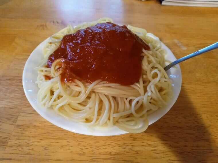 Large Meals Before Bed