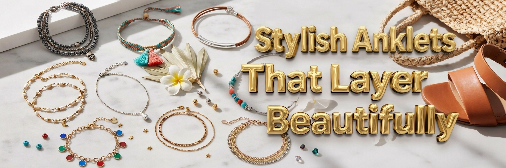 The Anklets Women Are Buying in Stacks of Five