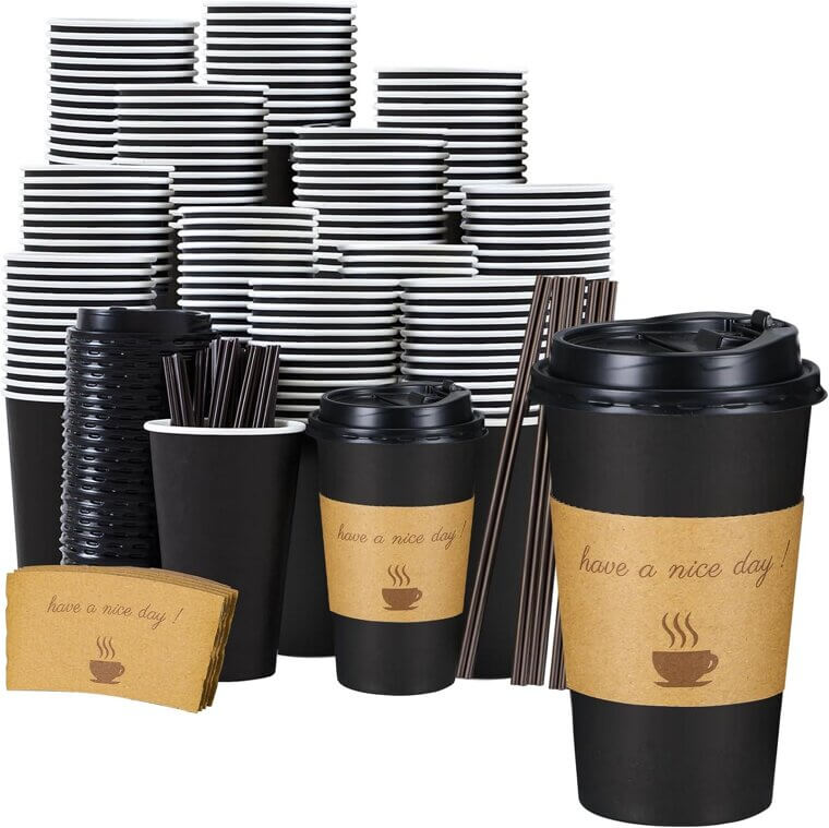 Lamosi Coffee Cups Set - Perfect for Home, Travel, or Office - Now 30% Off!