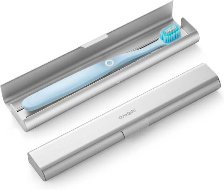 Aluminum Toothbrush Case - Sleek and Durable Travel Essential - 40% Off!