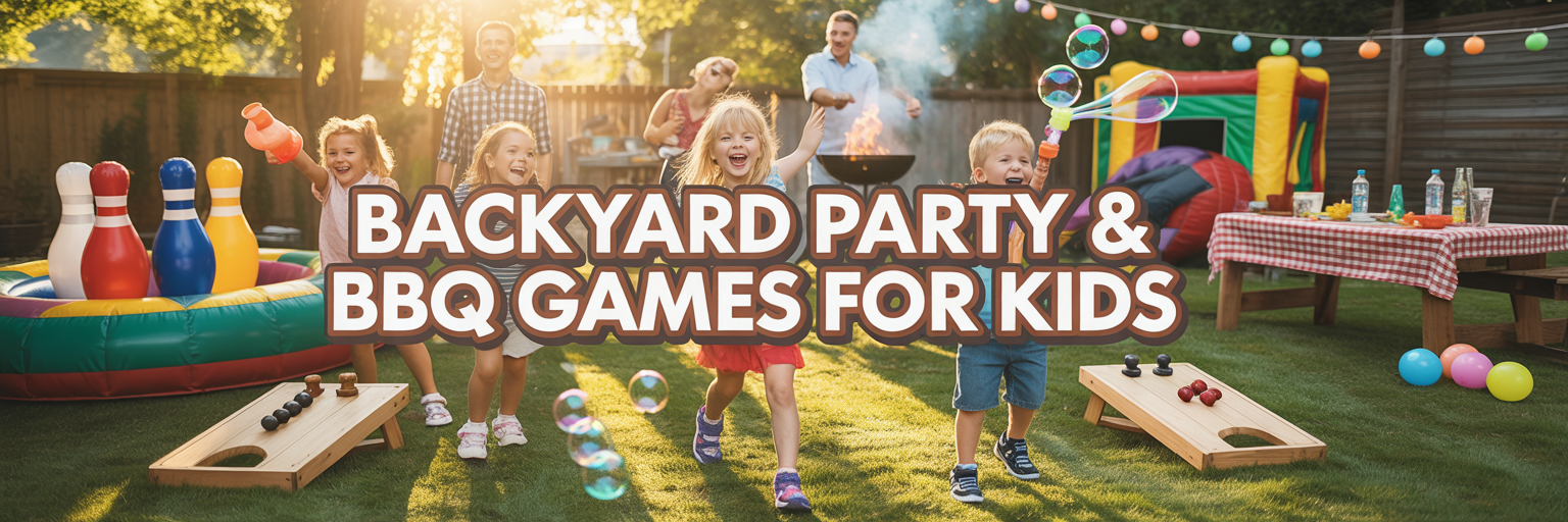 Backyard Party & BBQ Games for Kids