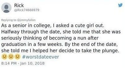 At Least He Helped Her Find Her Calling