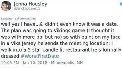 Ever Been Tricked Into Going on a Date? She Has