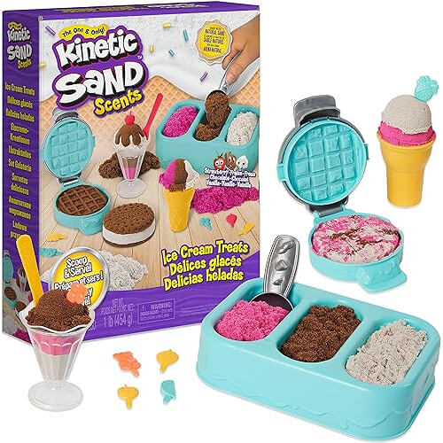 Delightful Kinetic Sand Ice Cream Playset that Sparks Creative Fun. Now 38% Off!