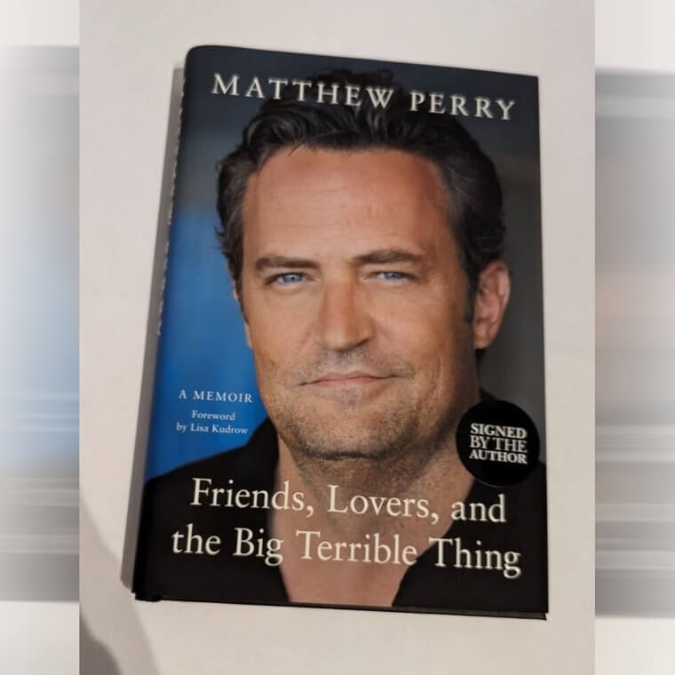 1. "Freunde, Liebhaber und die große, schreckliche Sache" von Matthew Perry