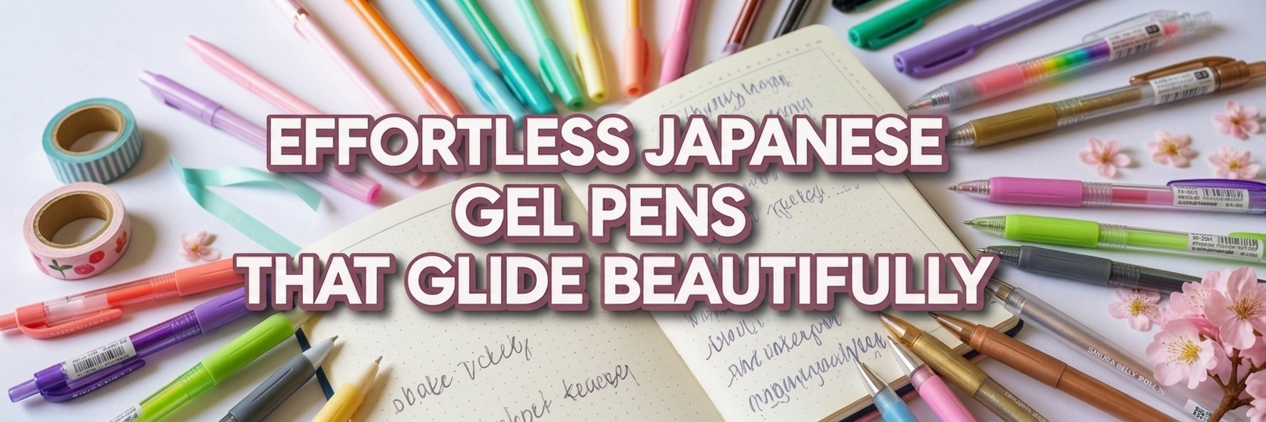 Japanese Gel Pens Journaling People Won't Stop Using