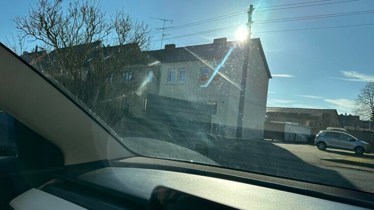 Clean Your Windshield from the Inside Frequently