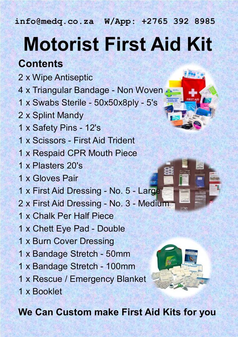 Pack a Well-Stocked Emergency Kit in Your Trunk