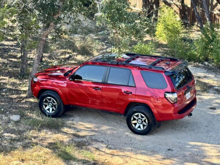 Park in the Shade to Protect the Exterior