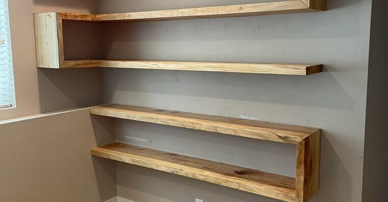 Hanging Floating Shelves