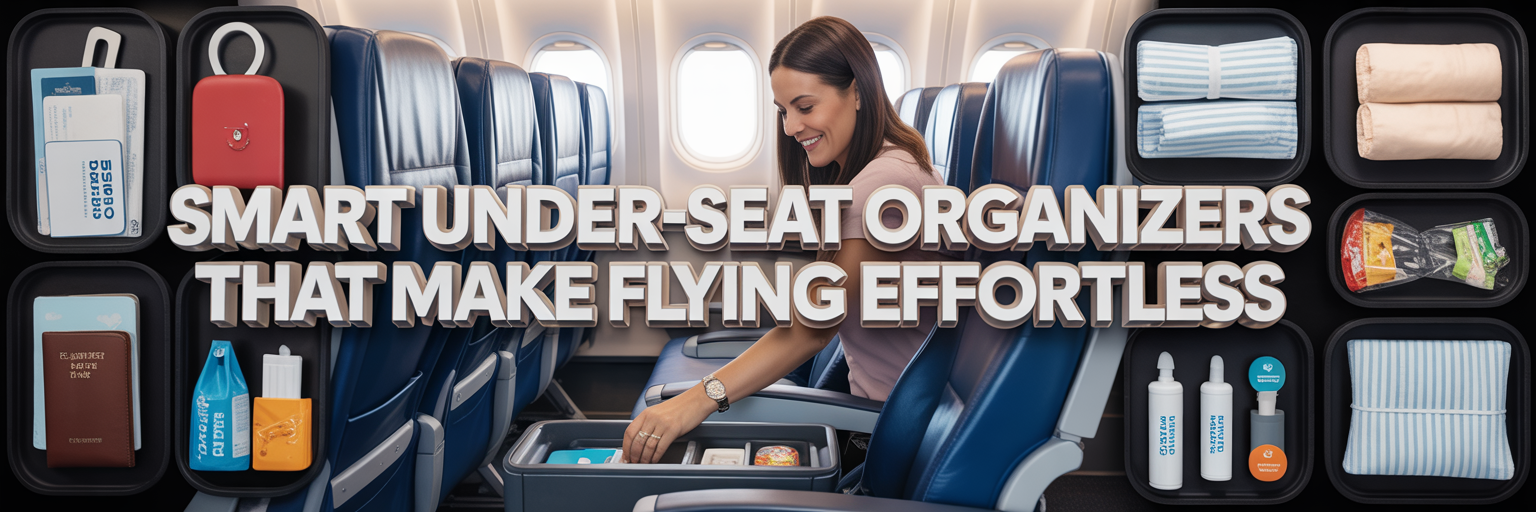 The Under-Seat Organizer Every Traveling Parent Wishes They'd Found on Their First Flight