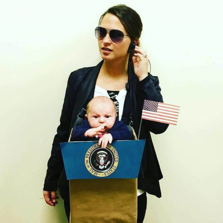 A Baby in The White House