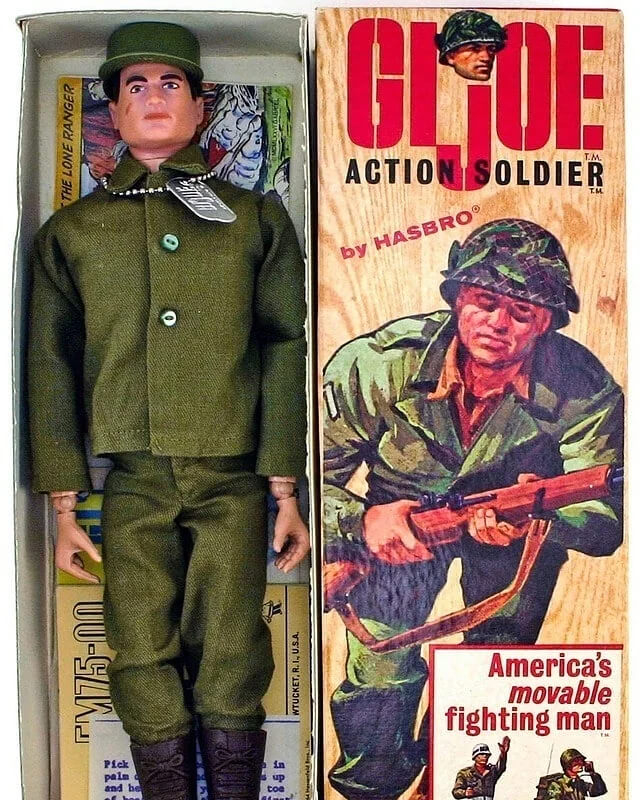 Figura de ação G. I. Joe da primeira edição no valor de US$200,000 (por volta de R$981,900)