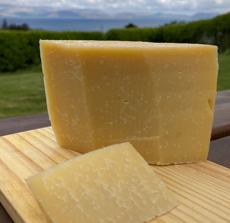 Butter verhindert das Austrocknen von Käse