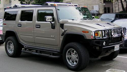 6. Hummer H2 - $60,000