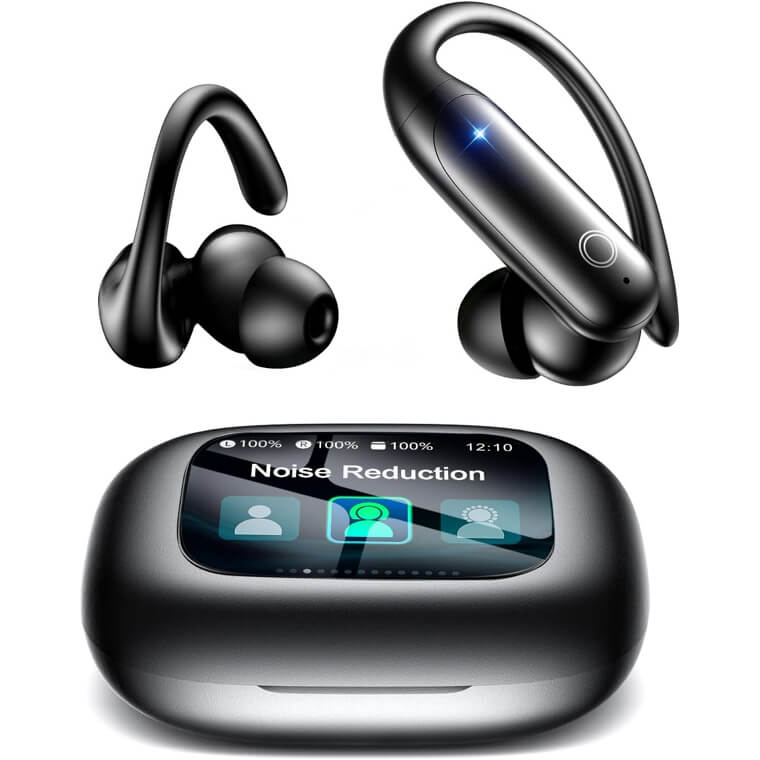 LEEMC Wireless Earbuds - Touchscreen & ANC Magic - Don’t Miss the 89% Discount!