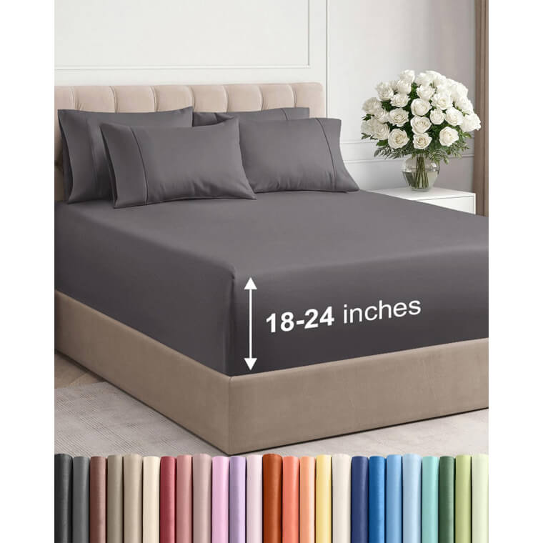 Extra Deep King Sheets - Ultimate Comfort & Style - Now 22% Off!