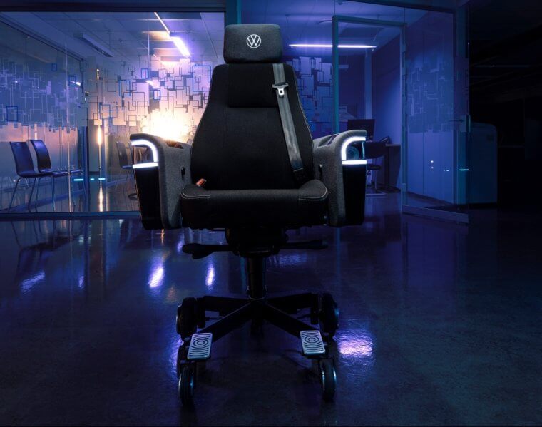 An Office Chair That You Can Ride at 12MPH