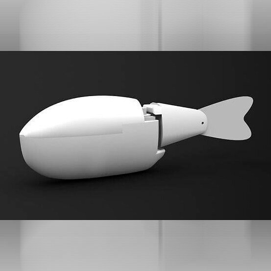 This Robot Swims Like A Fish, And Even Blends In