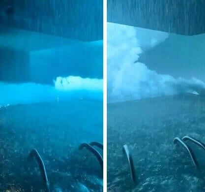 An Italian Spa's Storm Themed Relaxation Room