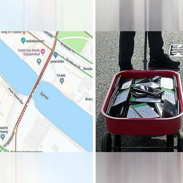 Someone Created A "Virtual" Traffic Jam On Google Maps