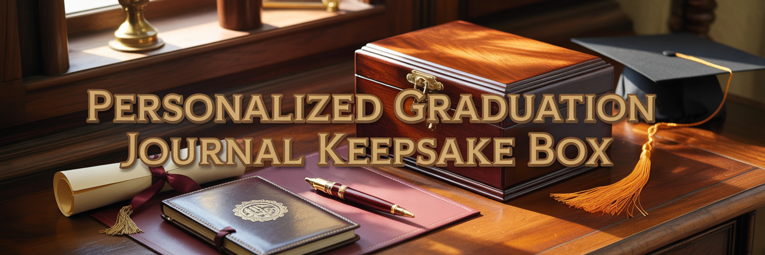 Personalized Graduation Journal Keepsake Box