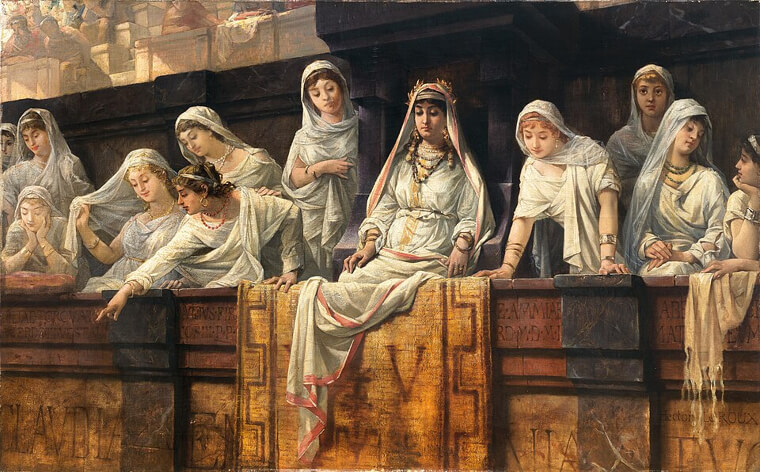 The Vestal Virgins Were Chosen Between the Ages of 6 and 10 and Had to Serve for 30 Years