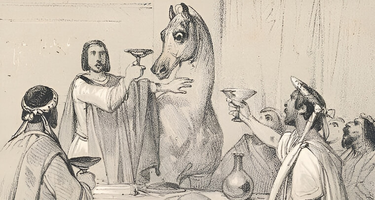 Emperor Gaius Caligula Was Obsessed With His Horse, Giving It a Marble Stall and Its Own House