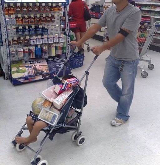 Shopping Cart Stroller