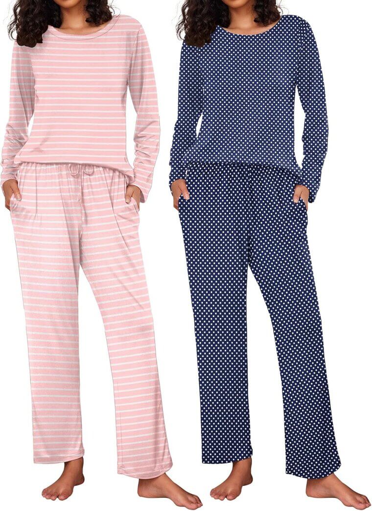 Ekouaer Women's Pajama Set - Cozy Nights In Style - Enjoy 39% Off!
