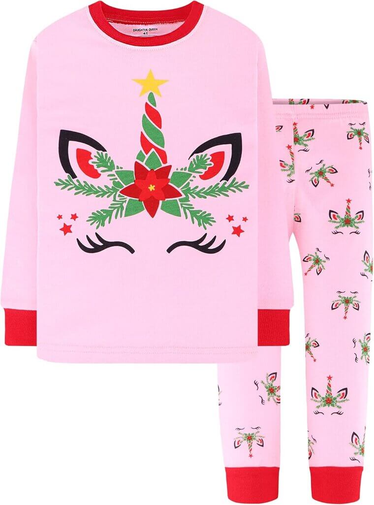 Daughter Queen Pajamas - Cozy Christmas Sleepwear for Kids - 40% Off!