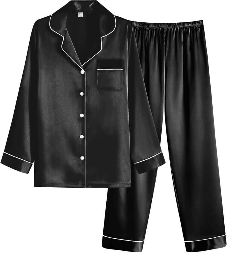 Ekouaer Satin Pajamas - Luxurious Comfort for Every Night - Enjoy 46% Off!