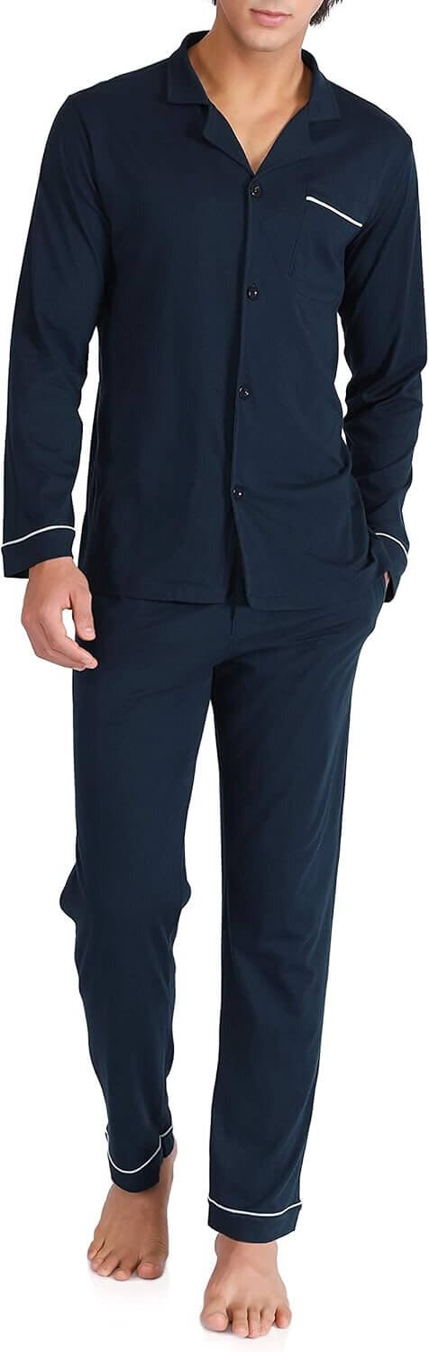 David Archy Pajama Set - Soft, Stylish Comfort for Men - Don’t Miss the 15% Discount!