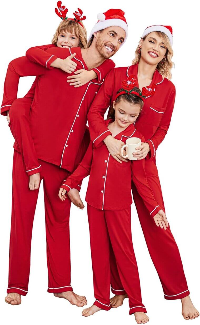 Ekouaer Family Pajamas - Perfect for Holiday Fun! - Now 23% Off!