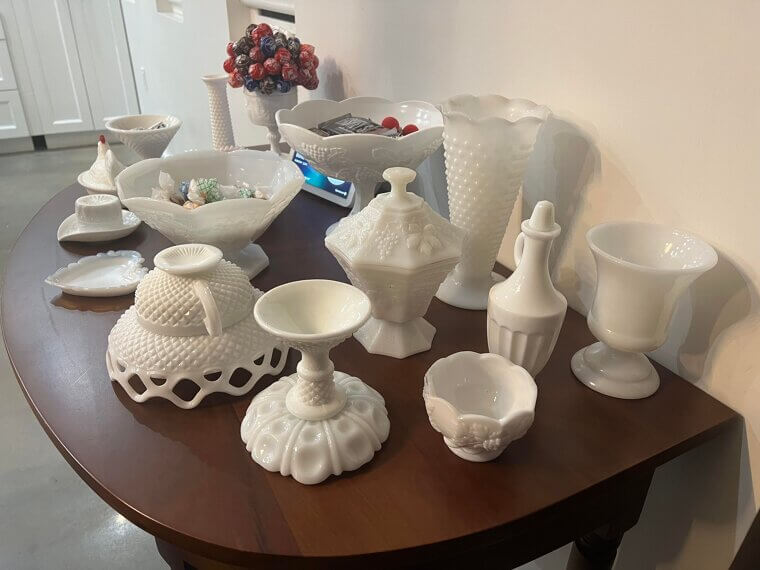 Milk Glass Glows Like Nothing Made Today