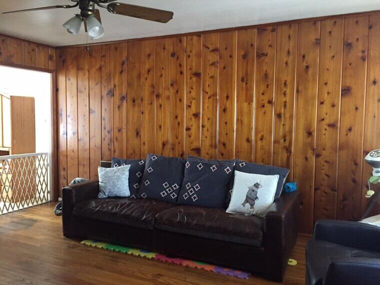 Knotty Pine Paneling Is Somehow Cool Again