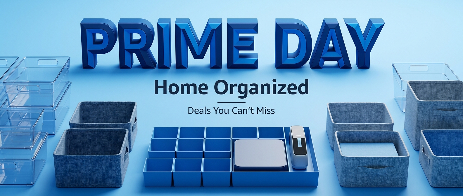 Keep Your House Organized With Prime Day Deals You Can't Miss!