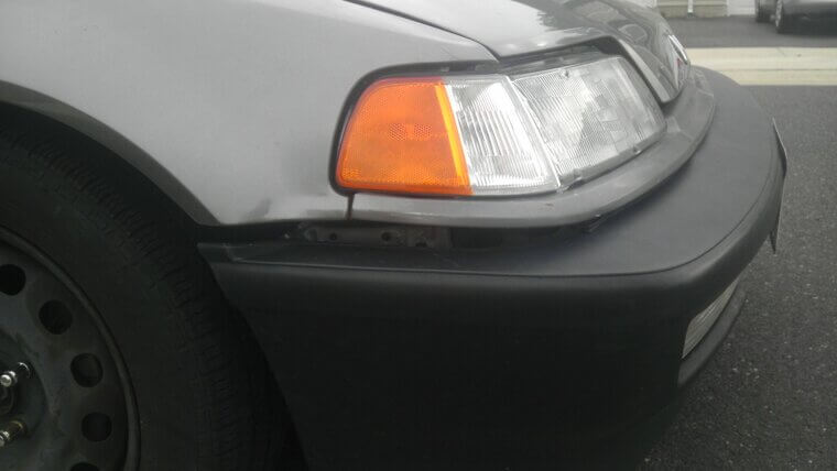 Fixing a Sagging Bumper