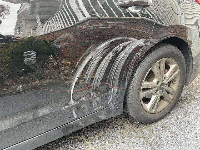 Polishing Out Scratches