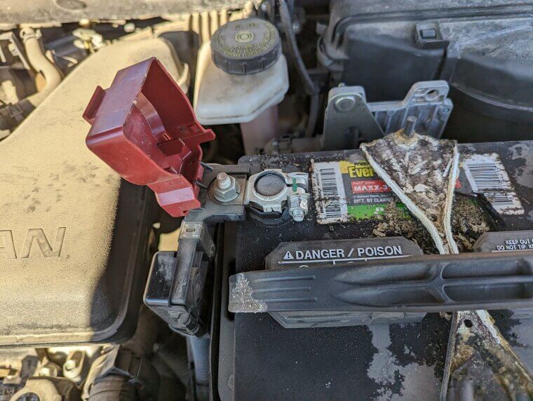 Tightening a Loose Battery Terminal