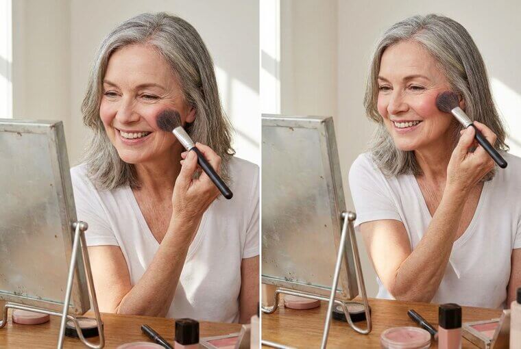 Blush Placement Changes Everything After 60