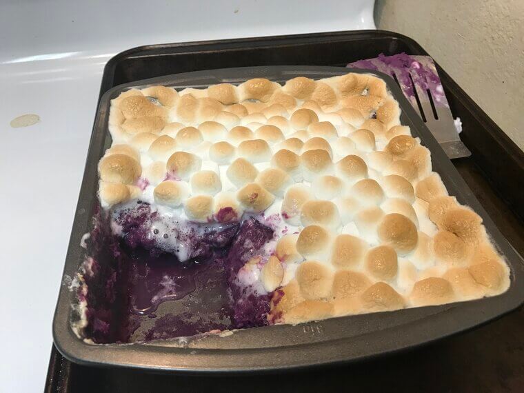 Sweet Potato Casserole With Marshmallows