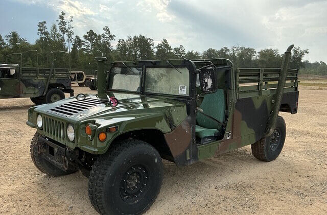 2002 AM General M1123 HMMWV 2 Door W/Truck Body