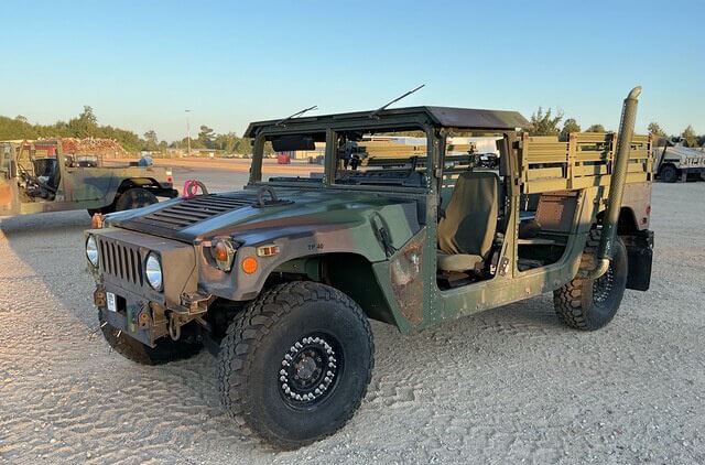 AM General M1152A1B2FK5 HMMWV 2 Door Hard Top W/Truck Body