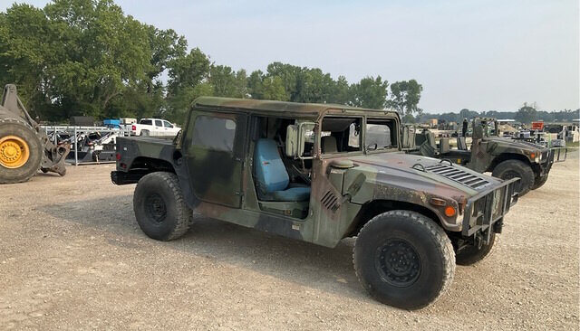 2009 AM General M1097R1 HMMWV 4 Door W/Truck Body