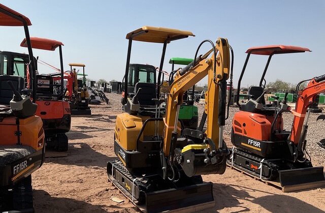 2024 FF Industrial FF15R Mini Excavator - Unused
