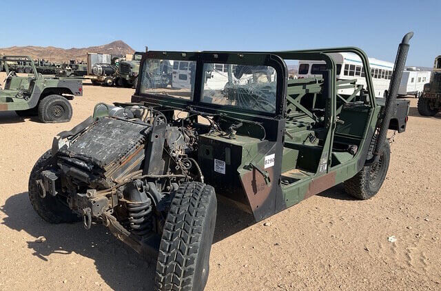 2003 AM General M1035A2 HMMWV 4 Door W/Truck Body