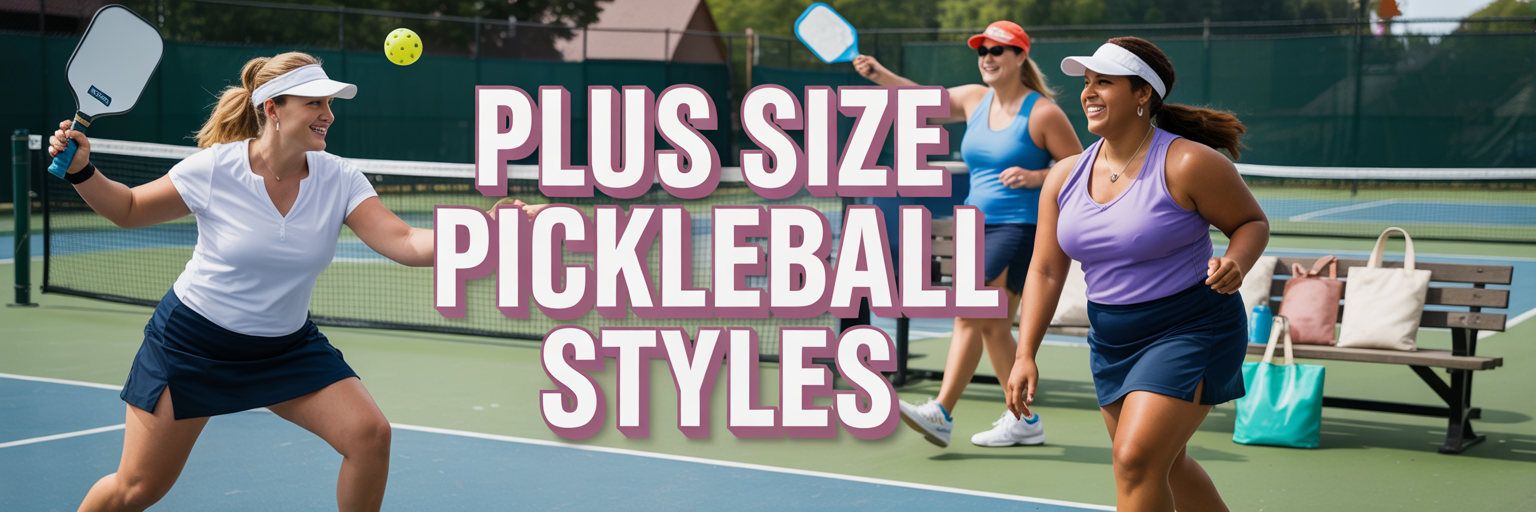 Flattering Plus-Size Pickleball Styles for the Court